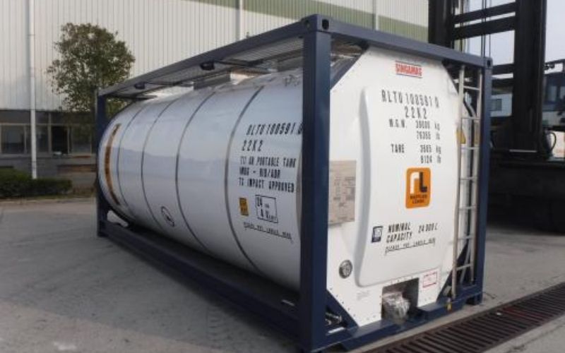 Đặc tính và kích thước Container 20 feet Bồn (IMO)