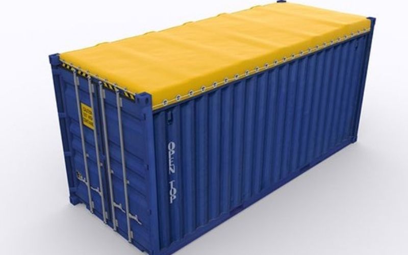 Đặc tính và kích thước Container 20 feet mở nóc (OT)
