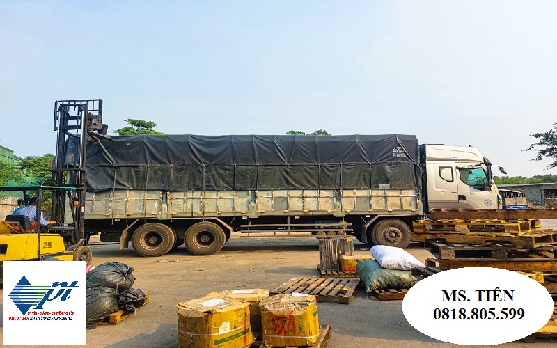 Xe tải chở hàng từ Vĩnh Phúc đi Nghệ An