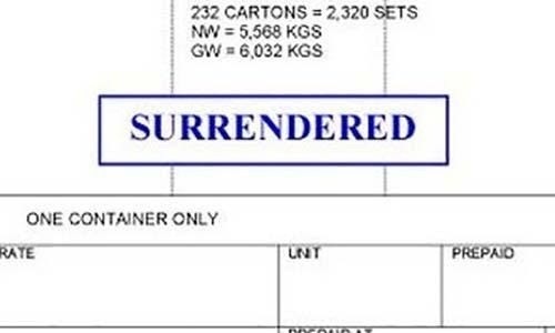 Surrendered Bill