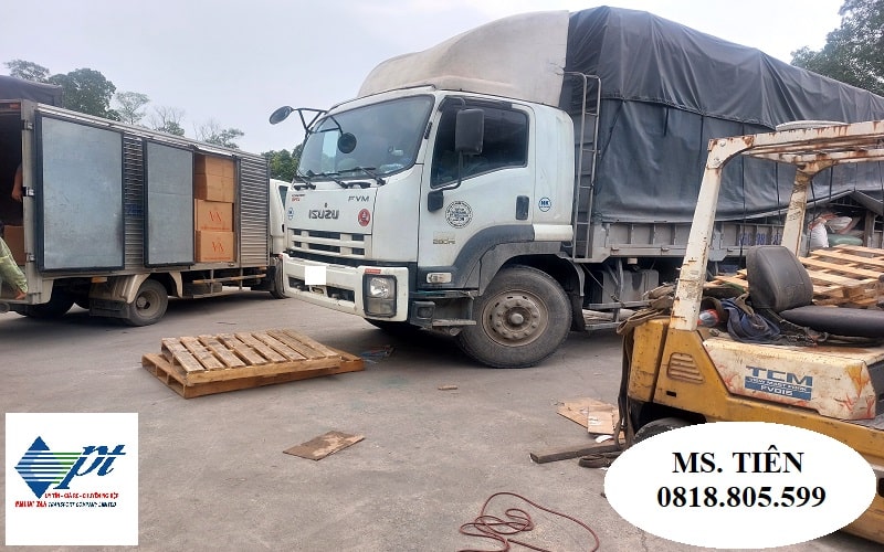 Xe tải vận chuyển xe máy Sài Gòn Hà Nội