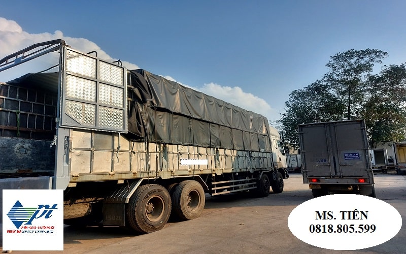 Xe chở hàng đi Bình Thuận từ Nam Định
