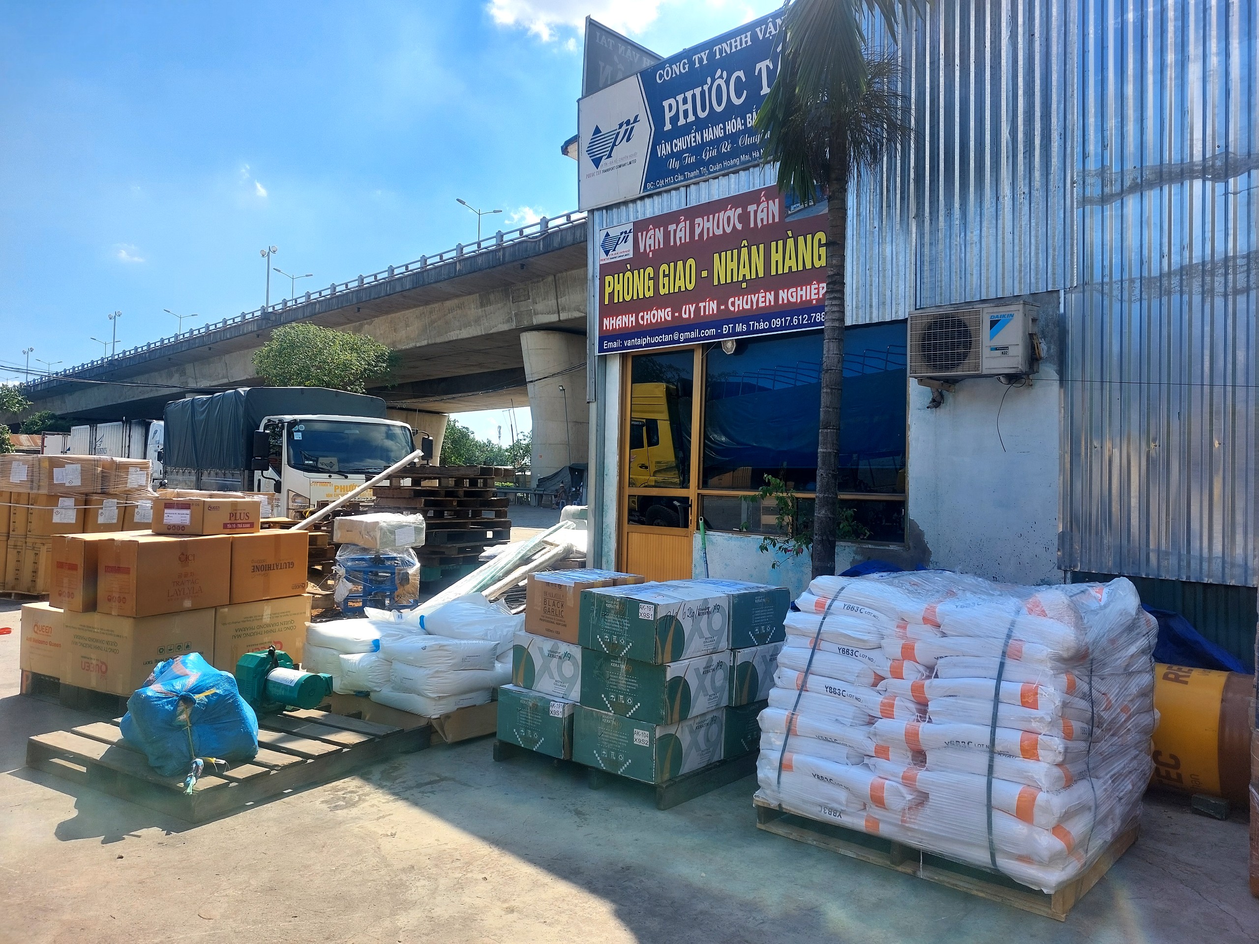 Chành xe gửi hàng đi Nam Định