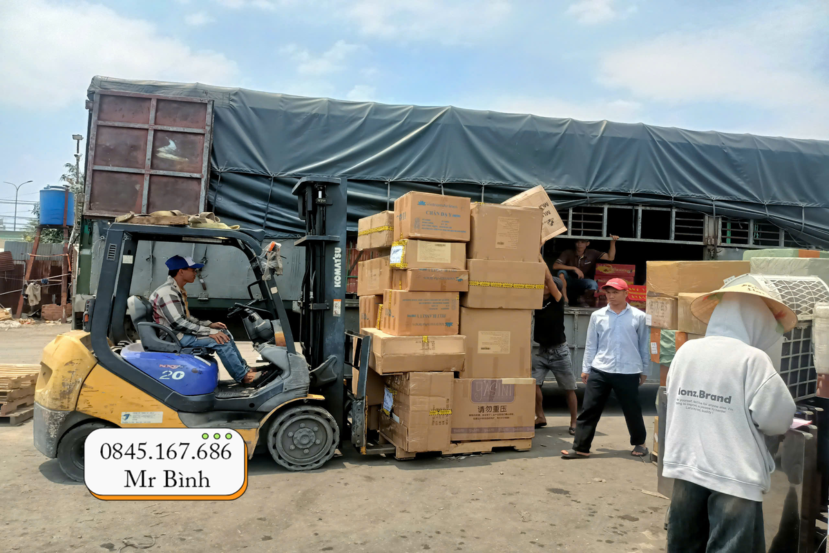 Các bước giao nhận hàng hóa chành xe gửi hàng đi Quảng Ngãi
