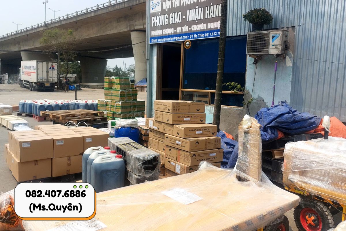gửi hàng từ Hà Nội vào Sài Gòn